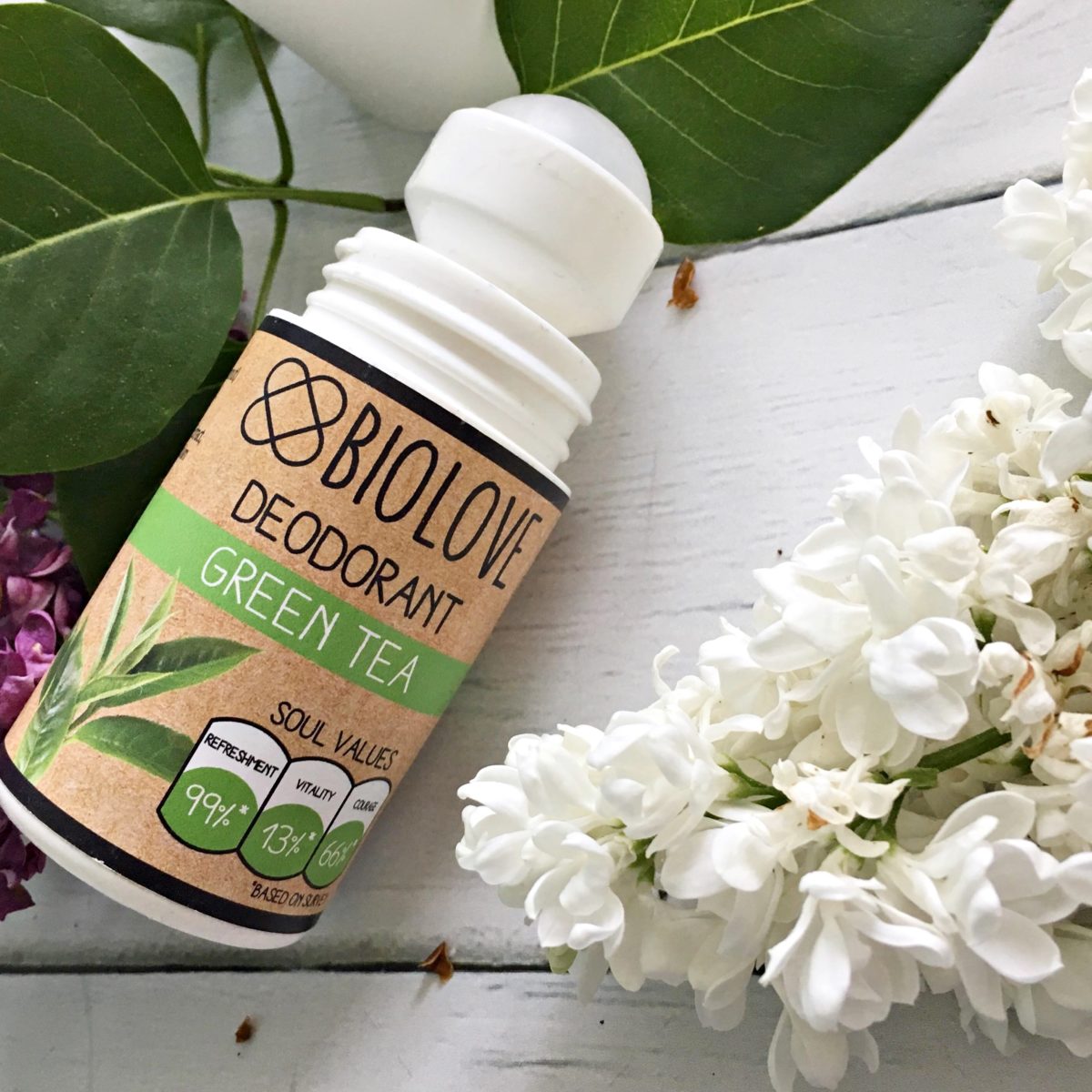 annemarie deozodrant Biolove zielona herbata