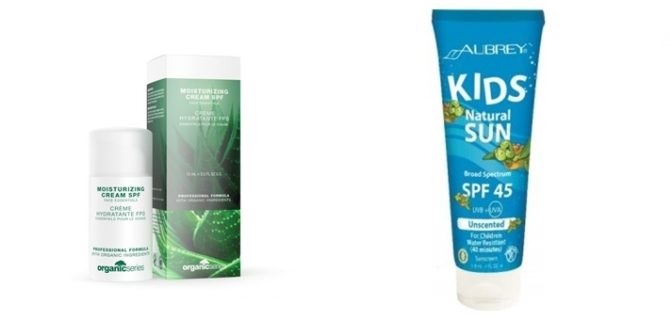 annemarie krem z filtrem SPF Organic series spf | Aubrey Organics Kids natural sun