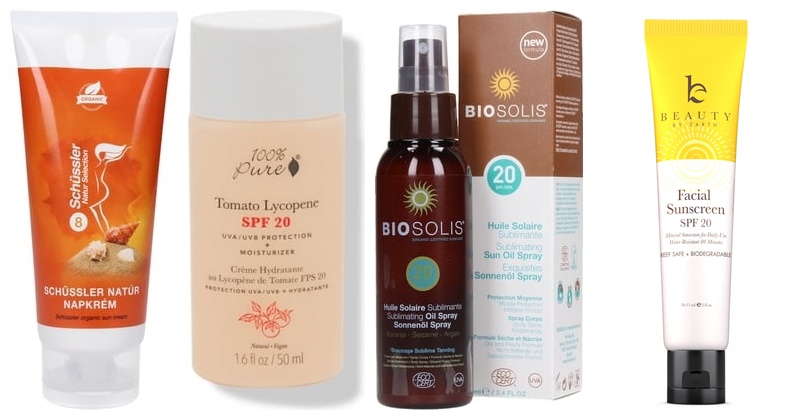 annemarie krem z filtrem SPF 100% pure tomato lycopene | Biosolis spray | Beauty facial sunscreen 20