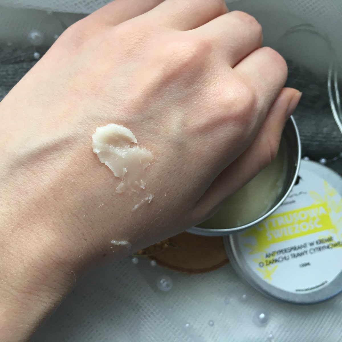 annemarie dezodorant naturalny Natu handmade konsystencja