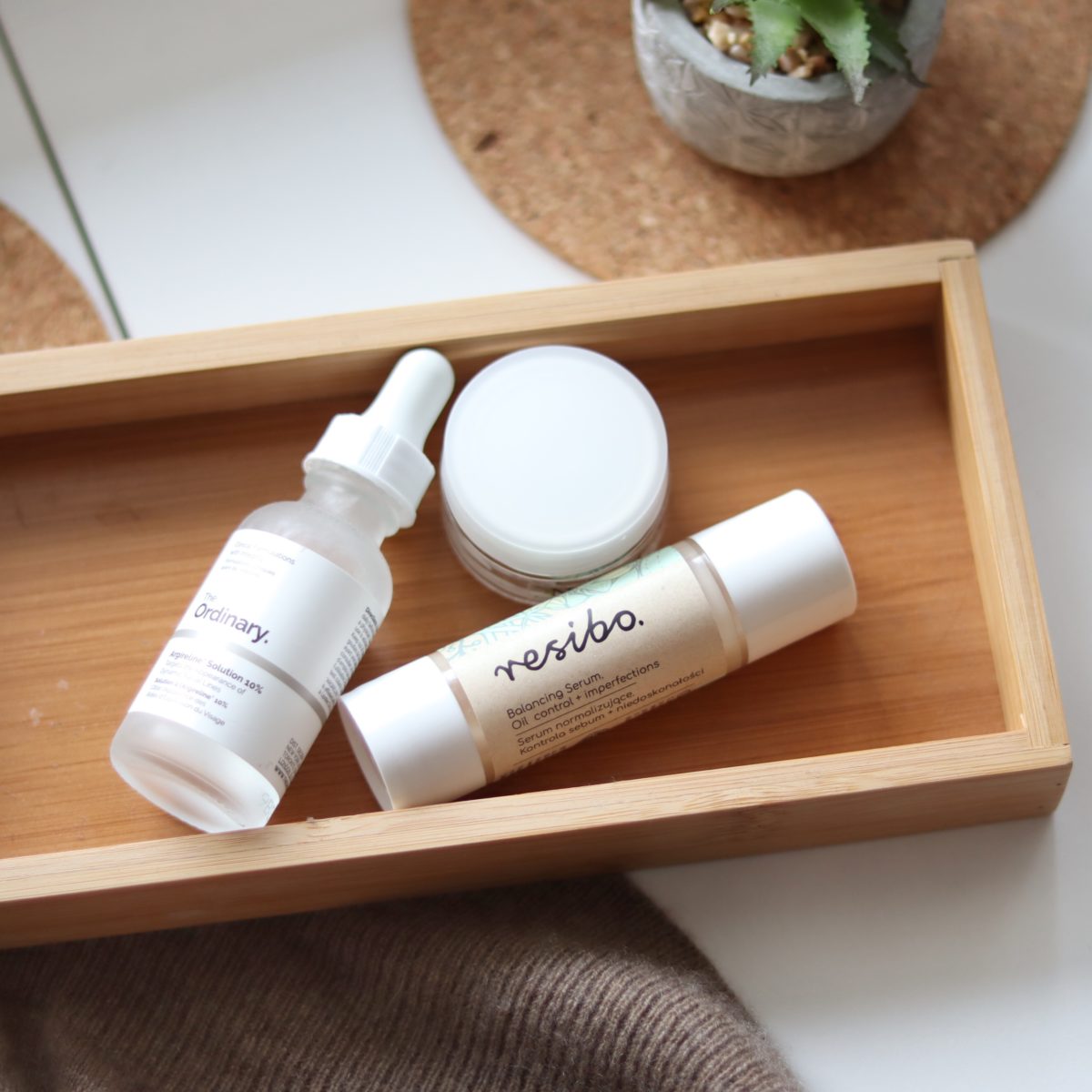 The ordinary Argireline | Resibo serum normalizujące | krem Nacomi annemarie