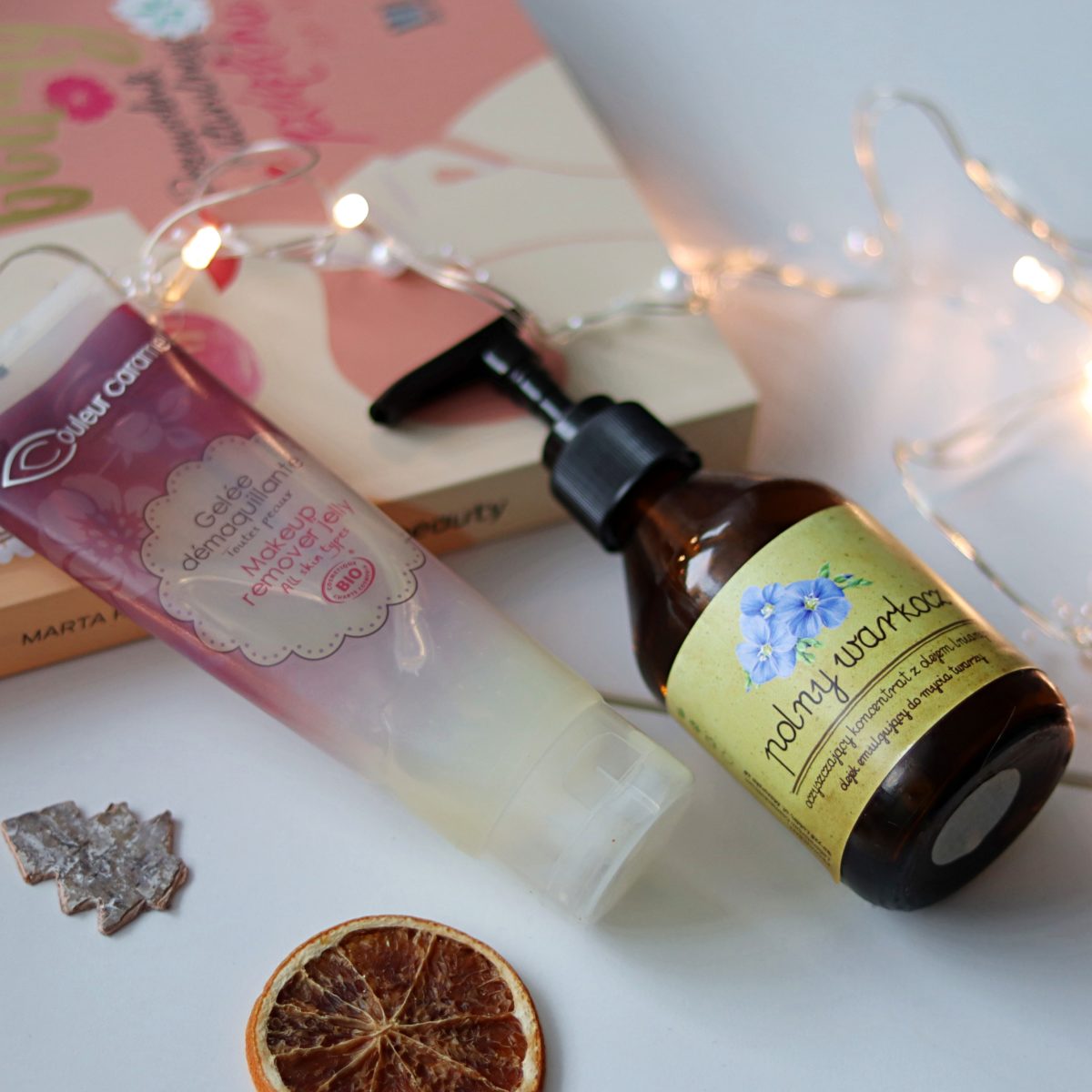 demakijaż Polny warkocz i Couleur Caramel annemarie