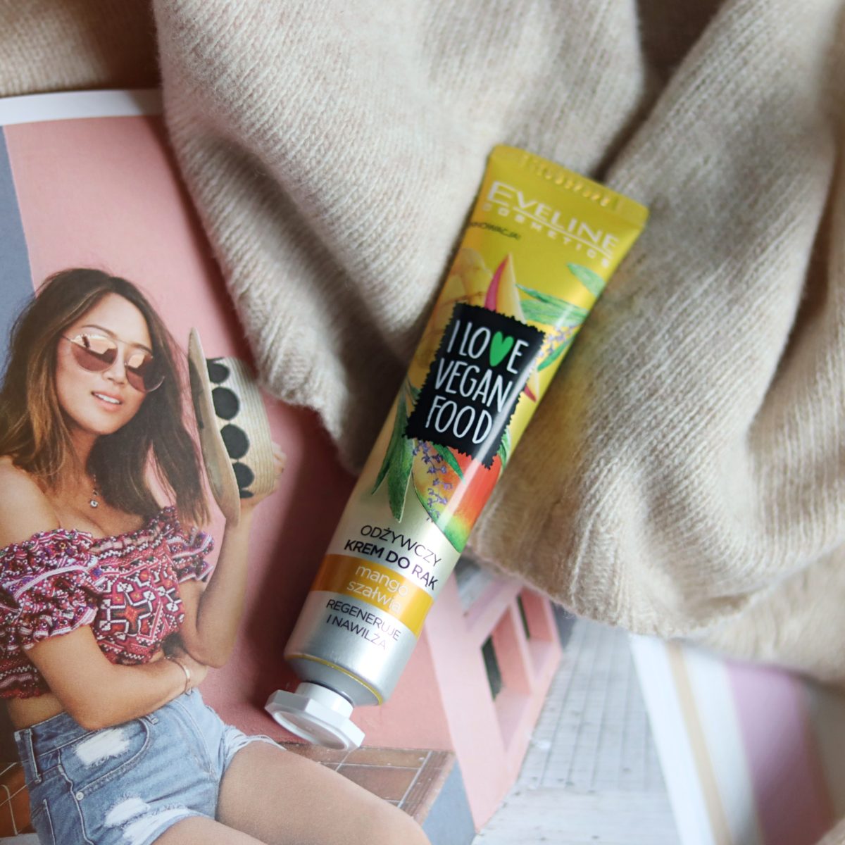 krem Eveline mango I love vegan food annemarie